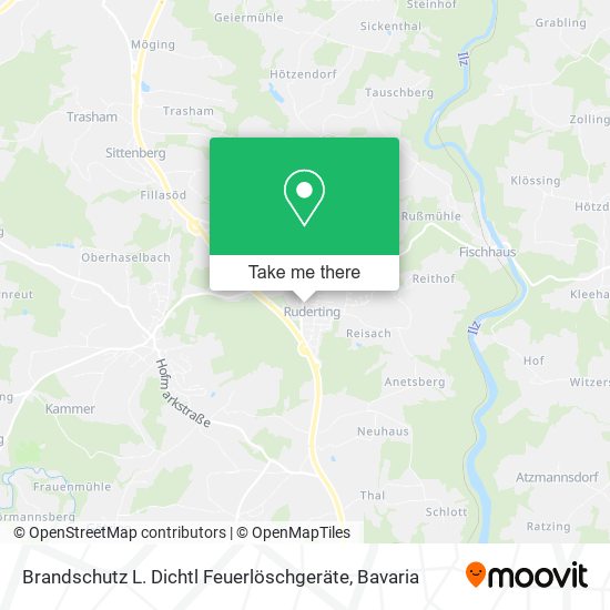 Brandschutz L. Dichtl Feuerlöschgeräte map