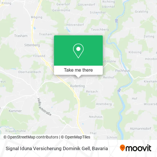 Карта Signal Iduna Versicherung Dominik Gell