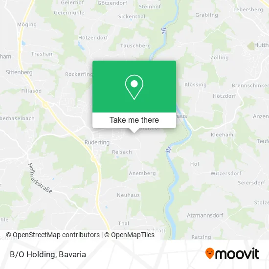 Карта B/O Holding