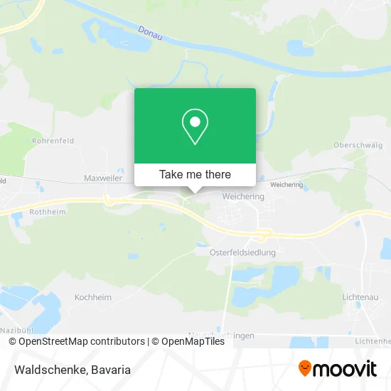 Карта Waldschenke