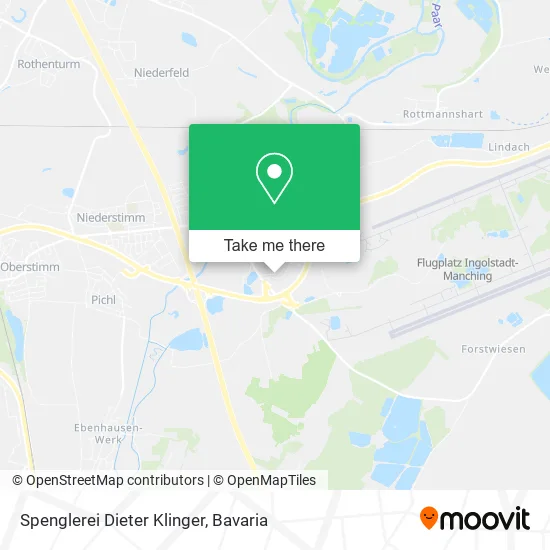 Карта Spenglerei Dieter Klinger