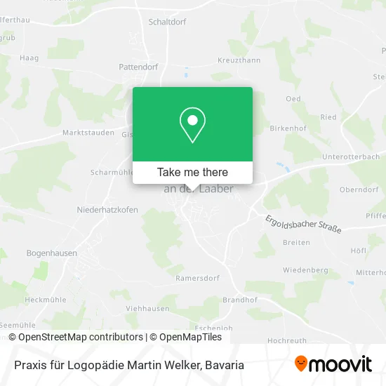 Карта Praxis für Logopädie Martin Welker