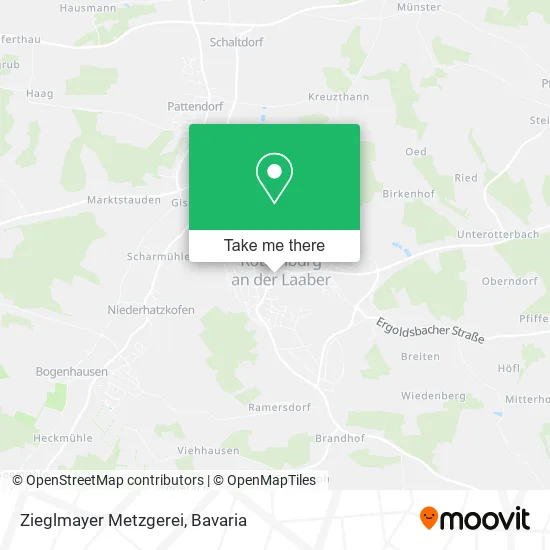 Карта Zieglmayer Metzgerei