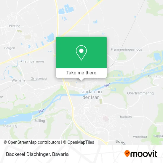Карта Bäckerei Dischinger
