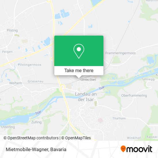 Карта Mietmobile-Wagner