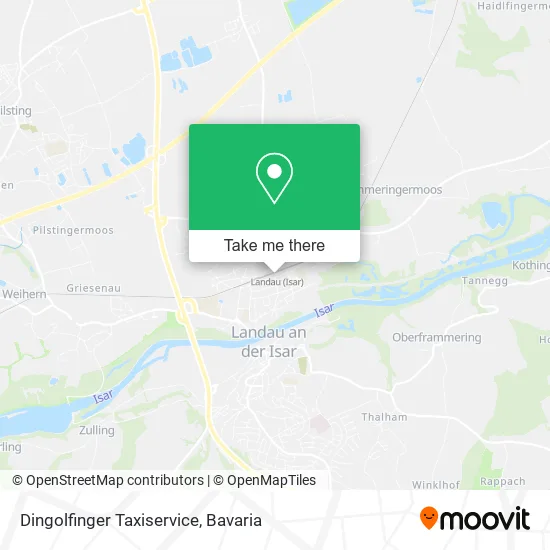 Карта Dingolfinger Taxiservice