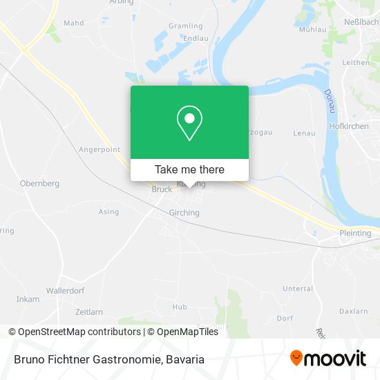 Bruno Fichtner Gastronomie map