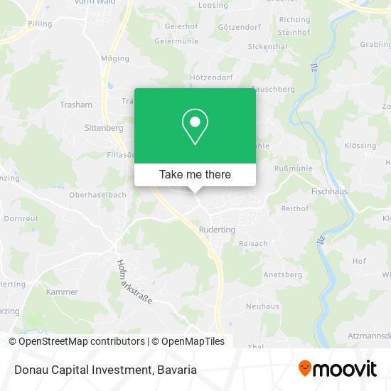 Карта Donau Capital Investment