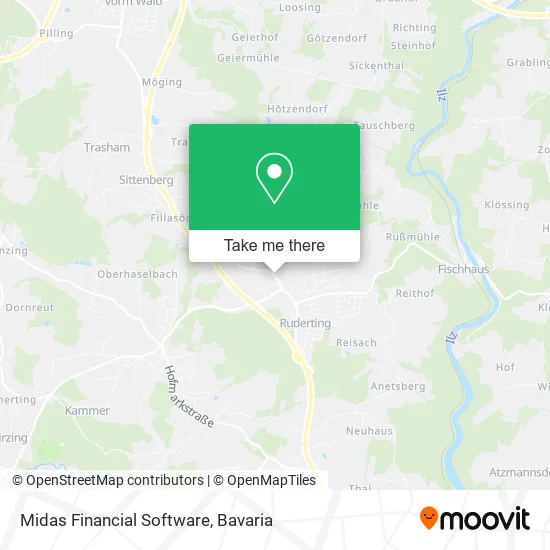 Карта Midas Financial Software