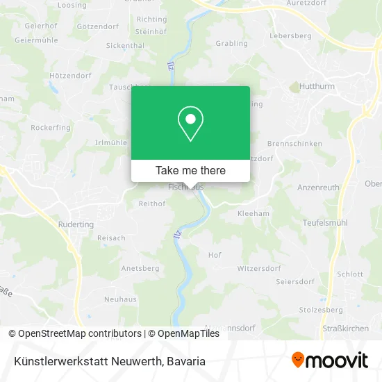 Карта Künstlerwerkstatt Neuwerth
