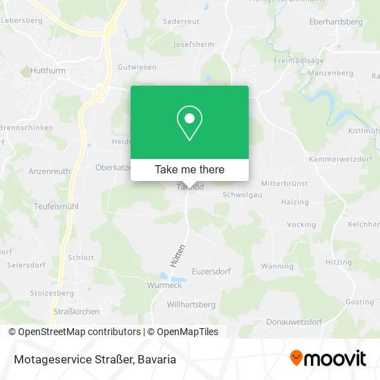Карта Motageservice Straßer