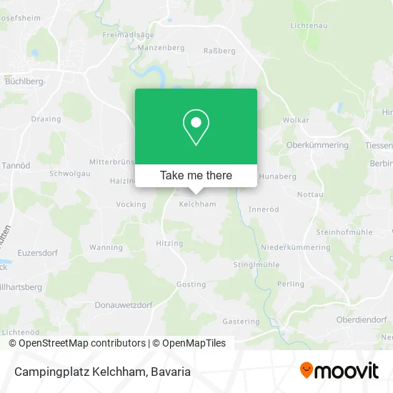 Карта Campingplatz Kelchham