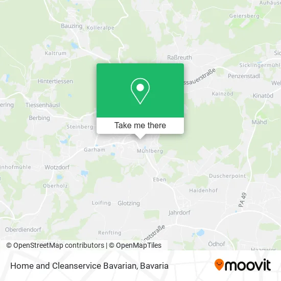 Карта Home and Cleanservice Bavarian