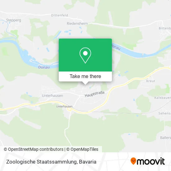 Карта Zoologische Staatssammlung