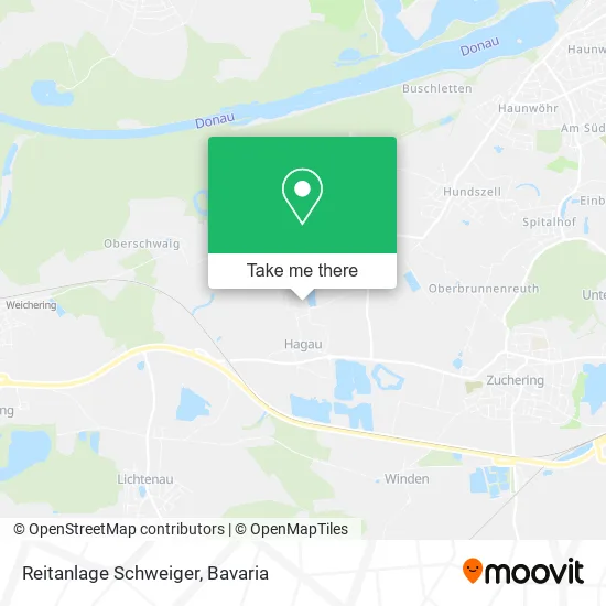 Карта Reitanlage Schweiger