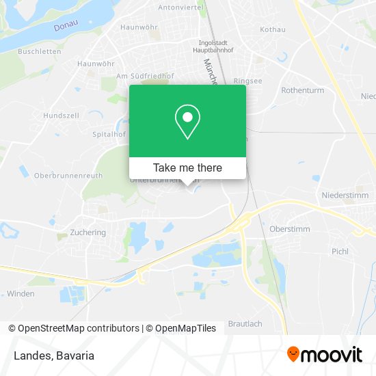 Карта Landes