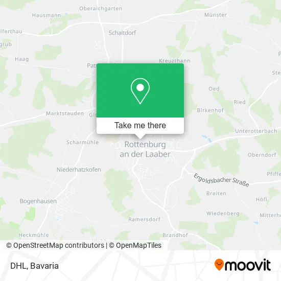 Карта DHL