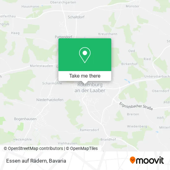Карта Essen auf Rädern