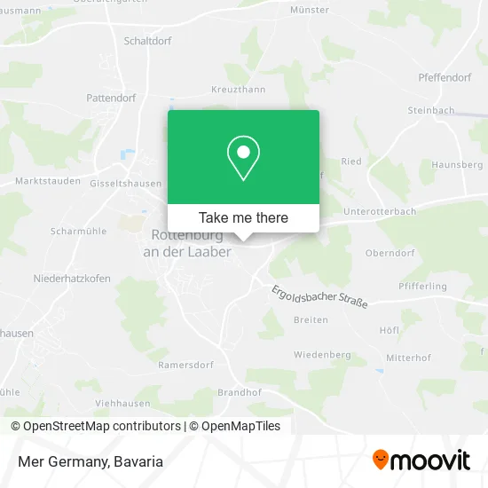 Карта Mer Germany