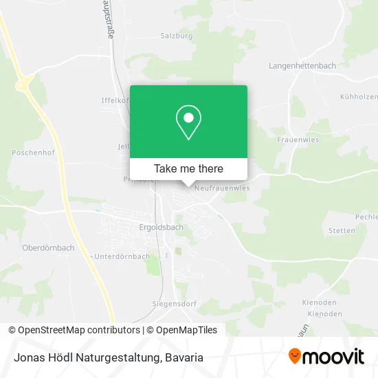 Карта Jonas Hödl Naturgestaltung
