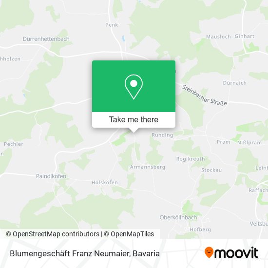 Blumengeschäft Franz Neumaier map
