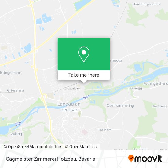 Sagmeister Zimmerei Holzbau map