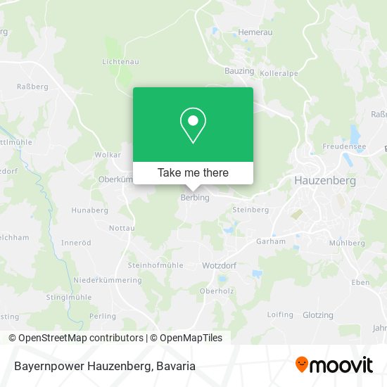 Bayernpower Hauzenberg map