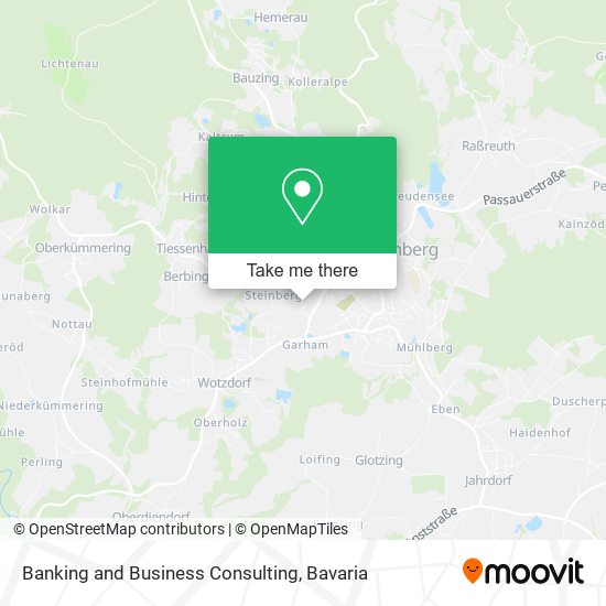 Banking and Business Consulting map