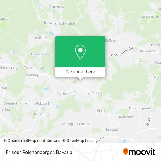 Карта Friseur Reichenberger