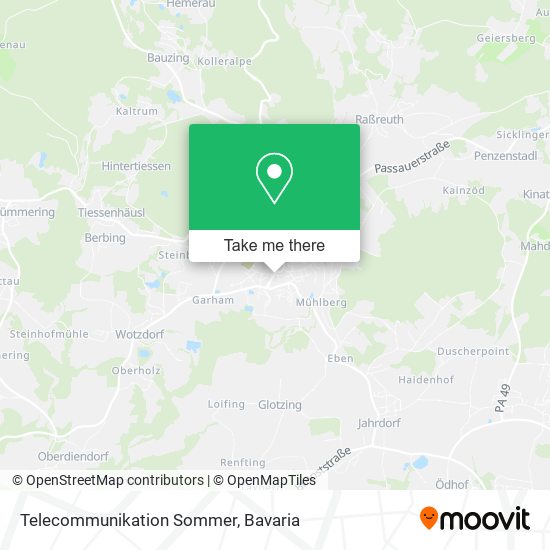 Telecommunikation Sommer map