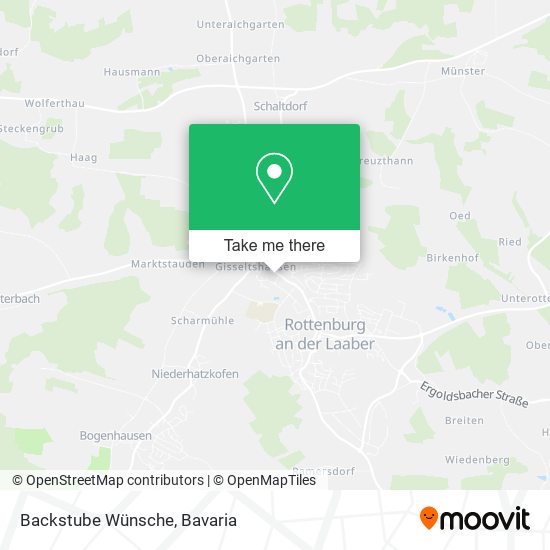 Backstube Wünsche map