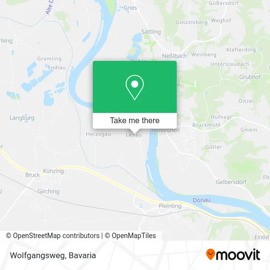 Карта Wolfgangsweg