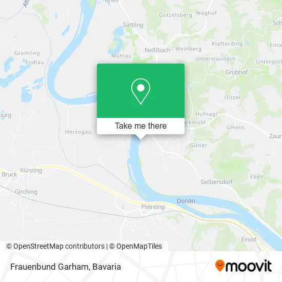 Карта Frauenbund Garham