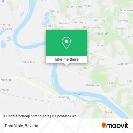 Карта Postfiliale