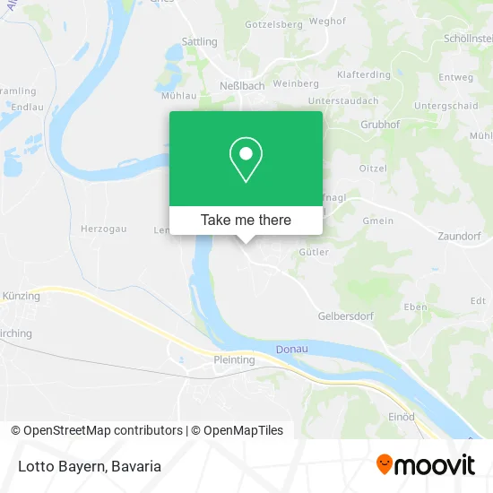 Карта Lotto Bayern