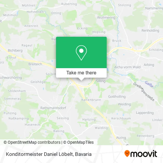 Карта Konditormeister Daniel Löbelt