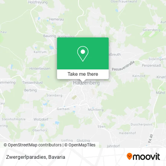 Карта Zwergerlparadies