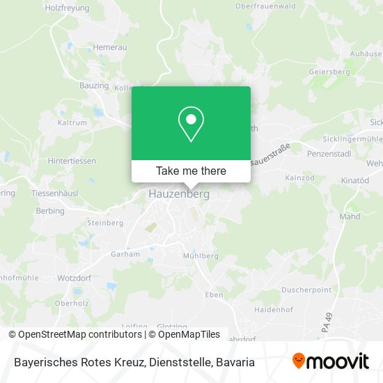 Bayerisches Rotes Kreuz, Dienststelle map