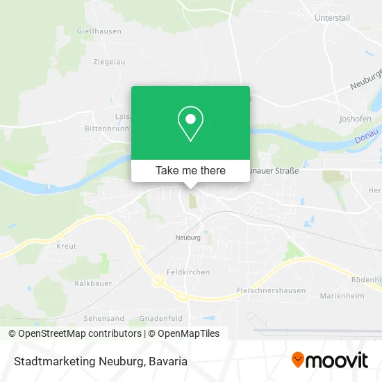 Карта Stadtmarketing Neuburg