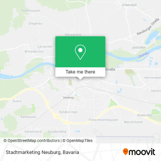 Карта Stadtmarketing Neuburg