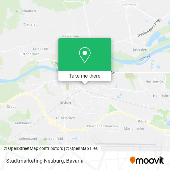 Карта Stadtmarketing Neuburg