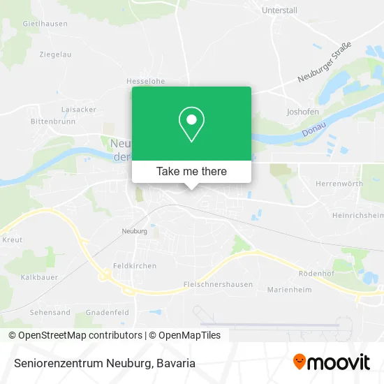 Карта Seniorenzentrum Neuburg