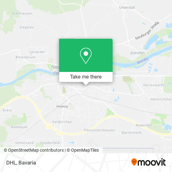 Карта DHL