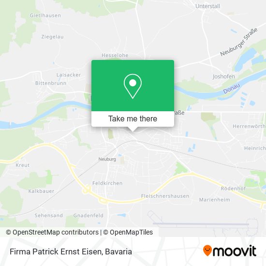 Firma Patrick Ernst Eisen map