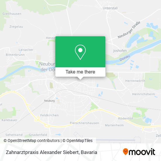 Zahnarztpraxis Alexander Siebert map