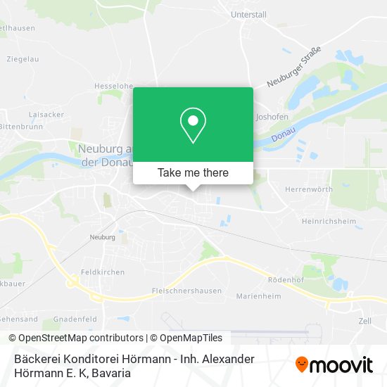 Bäckerei Konditorei Hörmann - Inh. Alexander Hörmann E. K map