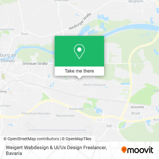 Карта Weigert Webdesign & Ui / Ux Design Freelancer