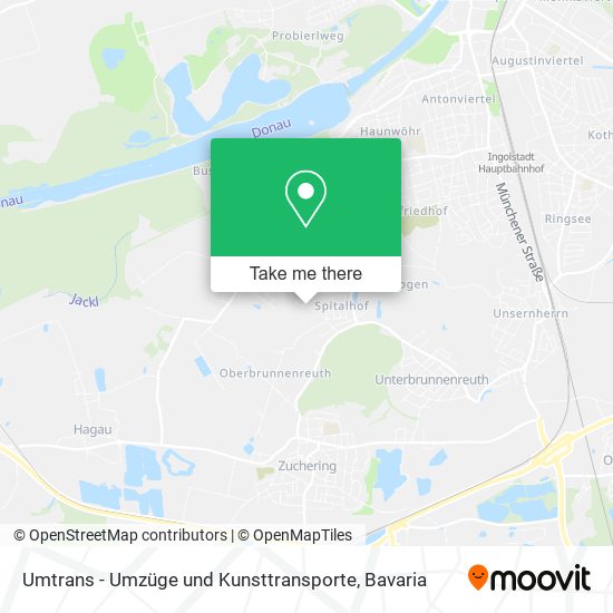 Umtrans - Umzüge und Kunsttransporte map