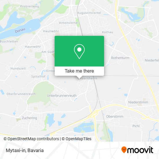 Mytaxi-in map