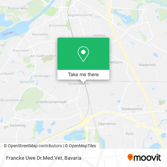 Карта Francke Uwe Dr.Med.Vet